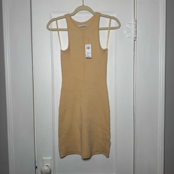 Abercrombie & Fitch Dresses & Skirts - Abercrombie & Fitch Sleeveless Ribbed Knit Bodycon Mini Dress Size XS NEW